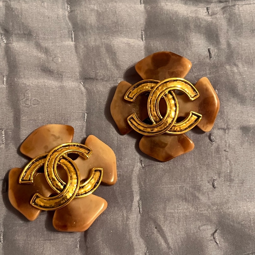 Vintage Chanel Clip Earrings